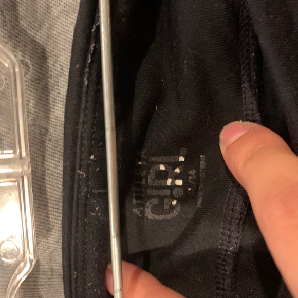 Athleta GIRL XL(14) full length black leggings - Picture 3 of 4